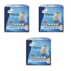 GENERICO - Pañal Tena Pants Ultra Talla M Medium X 90 U (Ropa Interior adulto)