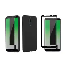 GENERICO - Funda en Silicona + Vidrio Templado Para Huawei Mate 10 Lite