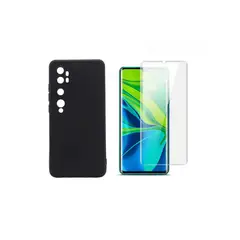GENERICO - Funda Silicona + Vidrio UV Liquido Xiaomi Mi Note 10 / Mi Note 10 Pro