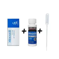 SIGNATURE - Minoxidil Kirkland 5% Importado 1 Unidades + tabletas