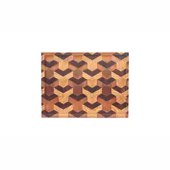 LITURGICAL ARTS & CRAFTS - Tabla Para Picar Grande Madera Prem Patron C 46cm X 35cm X 55mm 5kg