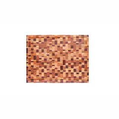 LITURGICAL ARTS & CRAFTS - Tabla Para Picar Grande Madera Prem Patron E 46cm X 35cm X 55mm 5kg