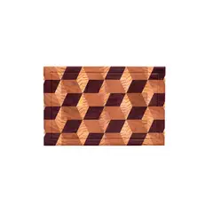 LITURGICAL ARTS & CRAFTS - Tabla Para Picar Pequeña Madera Prem Patron A 35 cm x 23 cm x 4 cm 2.5 kg