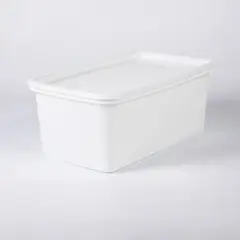 ESTRA - Recipiente Plastico Rectangular para congelacion 4L blanco 4-1043083