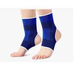 GENERICO - Banda Tobillera Elastica de Compresion - Par