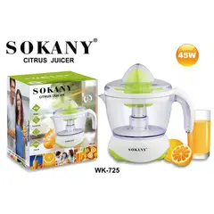 SOKANY - Exprimidor Eléctrico De Naranjas SK-WK-725