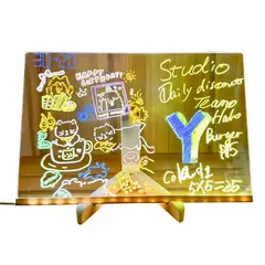 GENERICO - Tablero led para dibujar 30cm x 20 cm