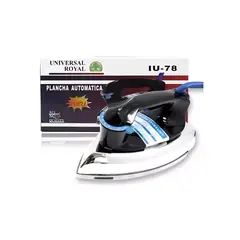 UNIVERSAL ROYAL - Plancha Eléctrica Para Ropa Iu-78