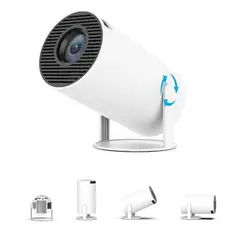 GENERICO - Proyector Mini HY300 Smart Android blanco 110V