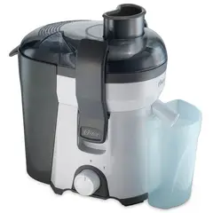OSTER - Extractor de jugos Oster®, con Filtro de Acero Inoxidable, Gris.