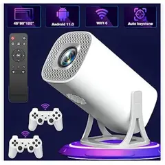 GENERICO - Proyector Android Blanco Con Juegos