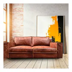 22 GRADOS DECORACION - Sofá Roxi Eco Cuero 200x100cm
