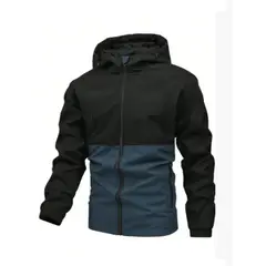 URBAN PLUS - CHAQUETA PARA HOMBRE EN SUPER NAILON CON CAPOTA
