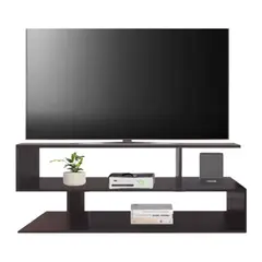 GENERICO - Mesa Tv - Mueble Para Televisor Moderna Mesa Decorativa Color Wengue