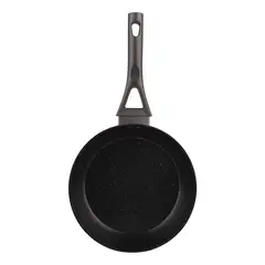 MINISO - Sartén Circular Antiadherente Gris 24 Cm