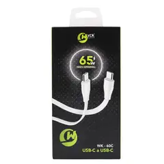 WYCK - CABLE TIPO C A USB C WK-60C