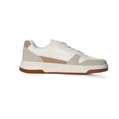 OCEAN PACIFIC - Tenis Sanje Para Hombre Color Blanco y Beige