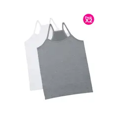 LILI PINK - Paqueteria x2 en camiseta de tiras para niña