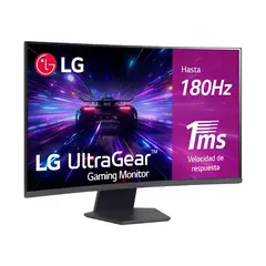 LG - Monitor Gamer UltraGear 32” 32GS60QC-B QHD 180Hz 1ms