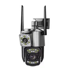 GENERICO - Camara De Seguridad Ptz Doble camara Alta Definicion Exterior hogar