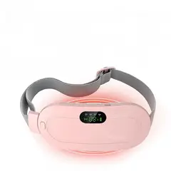 GENERICO - Cinturon Almohadilla Termica Colicos Dolor Masajeador rosa