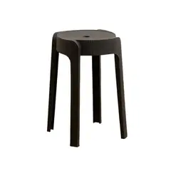 GENERICO - Butaco Apilable Maison Color Negro Diseño Moderno
