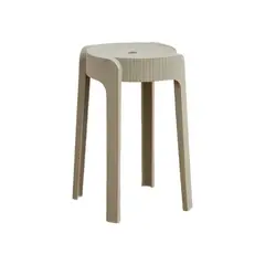 GENERICO - Butaco Apilable Maison Color Gris Oscuro Diseño Moderno