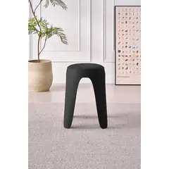 GENERICO - Butaco Con Cojin Else Color Negro Diseño Moderno incluye cojín