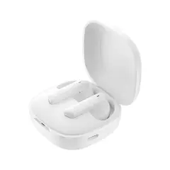 QCY - Auriculares Inalámbricos MeloBuds ANC HT05 Color Blanco