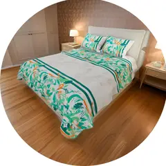 ELEGANCE - Juego de Sábanas cama 2 x 2 King 4 piezas