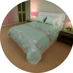 ELEGANCE - Juego de Sábanas cama 2 x 2 King 4 piezas