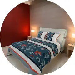 ELEGANCE - Juego de Sábanas cama 2 x 2 King 4 piezas