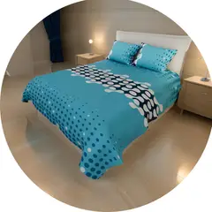 ELEGANCE - Juego de Sábanas cama 2 x 2 King 4 piezas