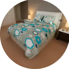 ELEGANCE - Juego de Sábanas cama 2 x 2 King 4 piezas