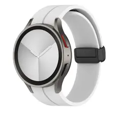 GENERICO - Correa Pulso Silicona cierre magnetico Compatible Samsung Watch 7 ( watch 4,5,5pro, 6)