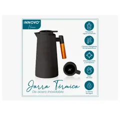 INNOVA - Termo Tetera Conserva Calor Con Indicador Led Temperatura 1 Litro