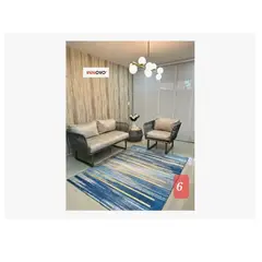 INNOVA - Tapete Decorativo Antideslizante Para Hogar Multicolor Six