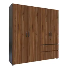 MADERKIT - Armario Riga 190 cm Gales Wengue