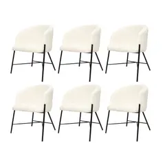 ENMADERA - Set x 6 Sillas Windsor industrial