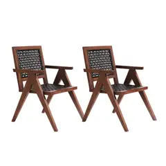 ENMADERA - Set x 2 silla auxiliar Nudo