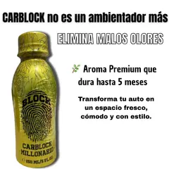 CARBLOCK - Car Block - Perfume De Lujo Para Carros 100% Original