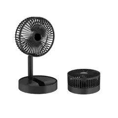 INNOVA - Mini Ventilador De Mesa Portable Potente 3 Velocidades Soporte Celular