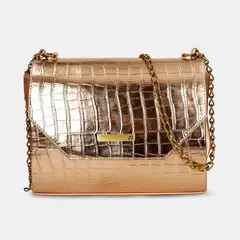 BATA - Cartera Para Mujer Champaña Marigold