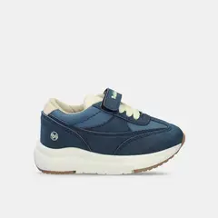 BUBBLE GUMMERS - Tenis Infantil Para Niño Bubblegummers Azul Tutor Thomas 22-25