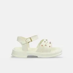 BUBBLE GUMMERS - Sandalia Junior Para Niña Bubblegummers Beige Ternura Leidy 30-33