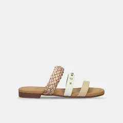 BATA - Sandalias Para Mujer Oro Rosa Kristina