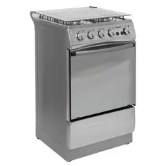 SUPERIOR - Estufa de Piso 55cm 4 Puestos GN 120V Horno 7004