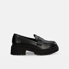 BATA - Mocasines Para Mujer Negro Karina Dana