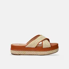 BATA - Sandalias Para Mujer Beige Karlina