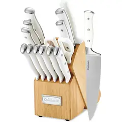 CUISINART - Set de cuchillos 15 piezas acero inoxidable C77WTR-15P